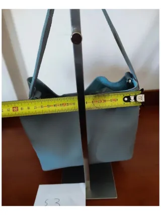 Borsetta Artigianale Neoprene Azzurro