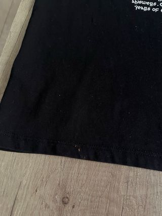 Camiseta oversize negra