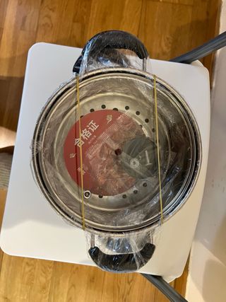 Olla Vaporera Acero Inoxidable 20cm Doble Nivel