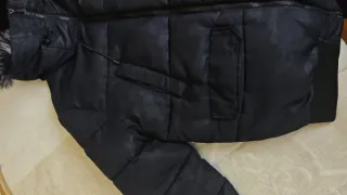 Cazadora SikSilk camuflaje negra Talla M