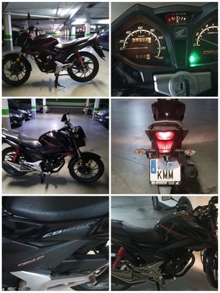 Honda CB125F 2018 Negra