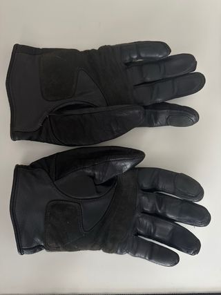 Guantes Moto BMW Cuero Negro