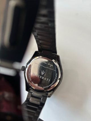 Reloj Maserati Potenza Negro y Dorado