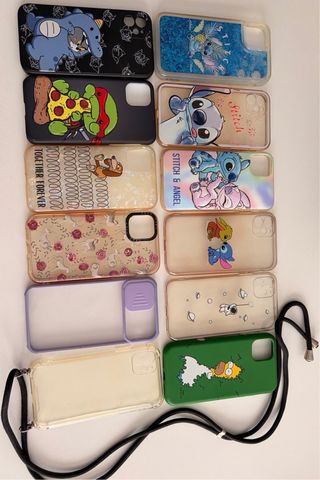 Lote Fundas iPhone 11
