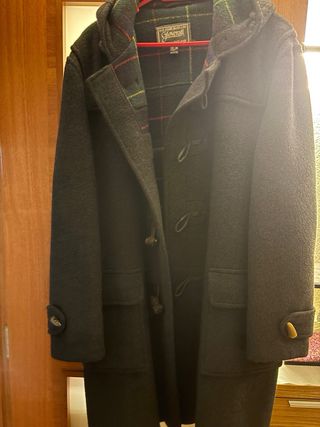 Abrigo Gloverall clásico lana cuadros