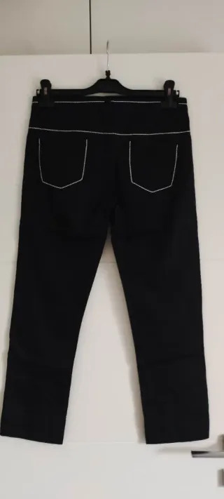 Pantalone donna tela Love Moschino nero Taglia 28