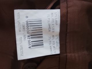 Traje Marrón Clásico Talla 50