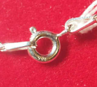 Cadena de Plata de Ley de 60cm