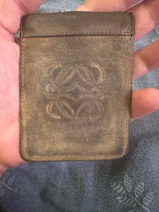 Llavero-monedero Loewe Piel y Ante