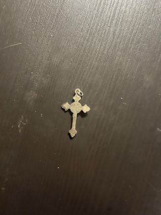 Colgante Cruz de Jesús Plata