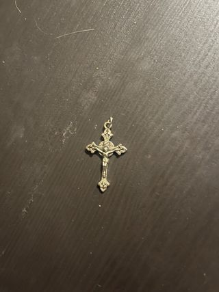 Colgante Cruz de Jesús Plata
