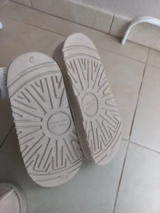 Pantofole donna beige taglia 40-41