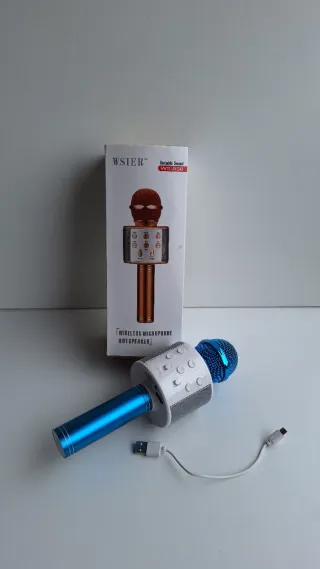 Micrófono Karaoke Bluetooth WSJER WB-15E