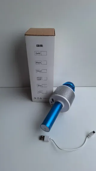 Micrófono Karaoke Bluetooth WSJER WB-15E