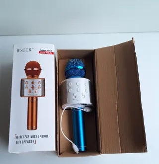 Micrófono Karaoke Bluetooth WSJER WB-15E