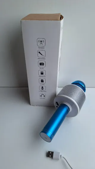 Micrófono Karaoke Bluetooth WSJER WB-15E