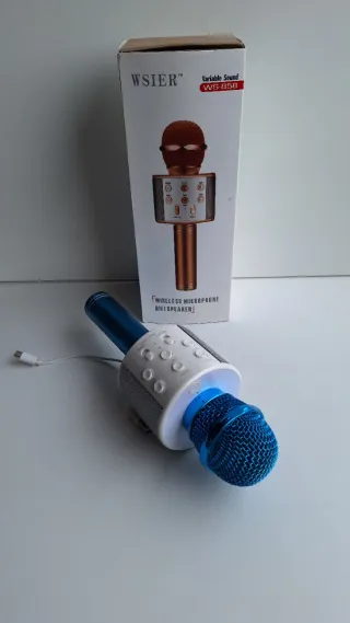 Micrófono Karaoke Bluetooth WSJER WB-15E