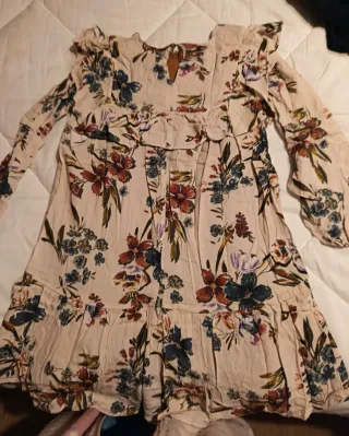 Vestido floral manga larga "Zara"