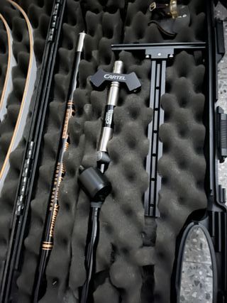 Arco recurvo olímpico con accesorios