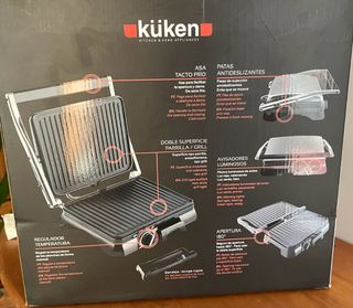 Sandwichera Küken Eléctrica Grill 2000W