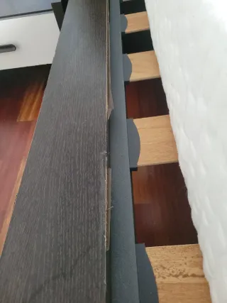 Estructura cama, mesillas y somier