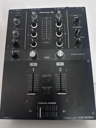 Pioneer DJM-250MK2 Mesa de Mezclas.tengo time code