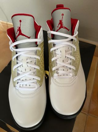Nike Air Jordan Rojo Blanco