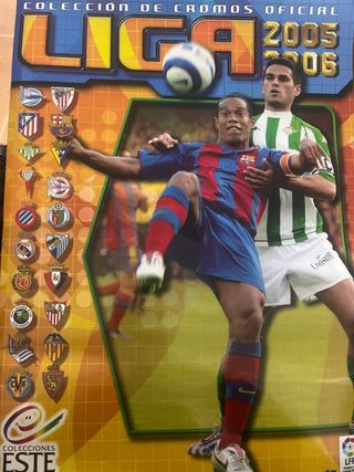 Álbum Cromos Liga 2005-2006 Completo