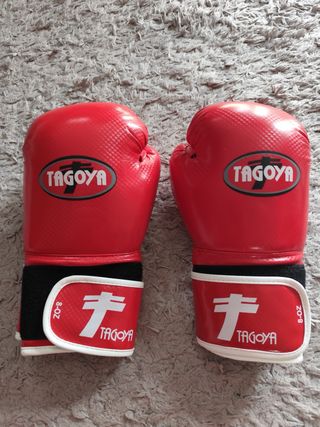 Guantes Boxeo Rojo Tagoya 8-OZ