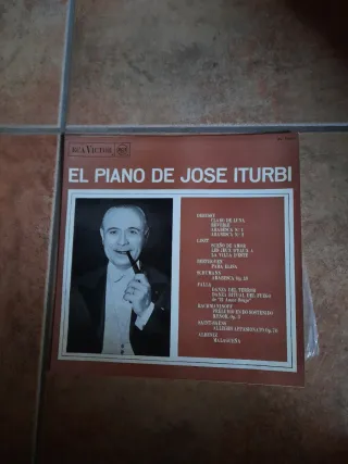 El Piano de José Iturbi - Vinilo RCA Victor