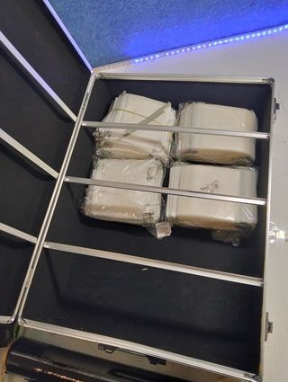 Maletín aluminio MediaRange BOX78 para 1000 CD/DVD plata