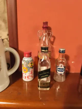 Set di bottiglie in miniatura da collezione