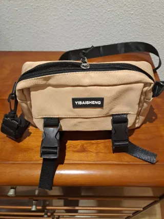 Bolso cruzado beige mujer sin estrenar