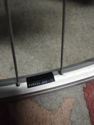 Rueda Aluminio 700 ETRTO 622x20 6061-T6