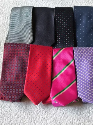 8 CORBATAS EMIDIO TUCCI, SCALPERS, CORTEFIEL, BOSS