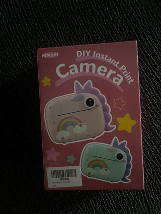 Cámara infantil unicornio con rollos