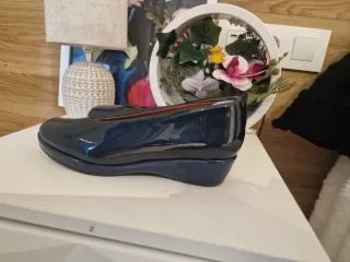 Zapatos planos azul marino talla 38