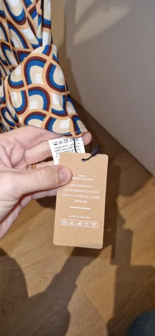 Vestido Shein estampado