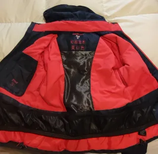 Chubasquero Polar Deportivo Senderismo Azul