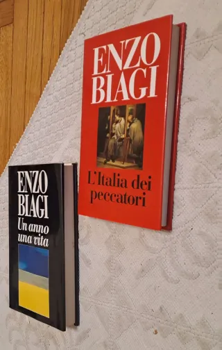 2 libri Enzo Biagi