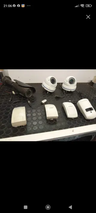 Lote Cámaras Vigilancia y Sensores
