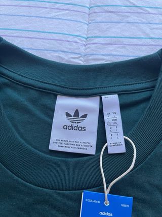 Camiseta Adidas Oversize Verde