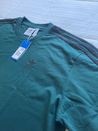 Camiseta Adidas Oversize Verde