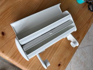 Soporte doble para rollos de cocina