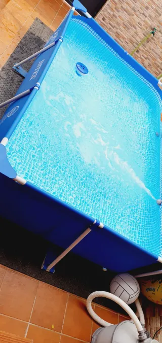 Piscina Rectangular 3x2 metros y 75cm de altura