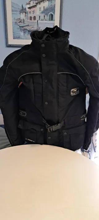 Cazadora Moto Talla M Negra