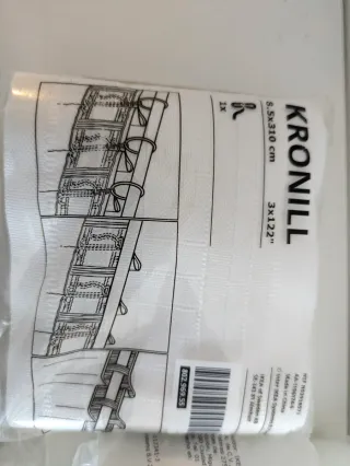 Accesorios Cortinas Ikea RIIKTIG KRONILL VIDGA