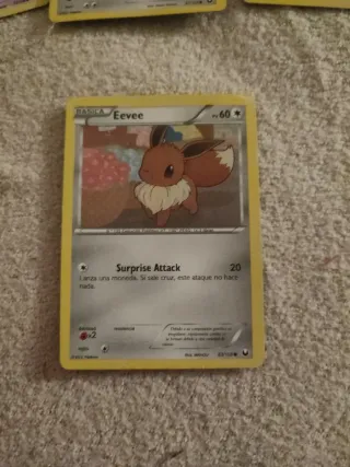Carta Pokémon Eevee Básica