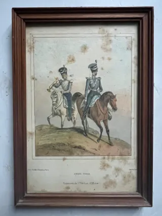 Quattro quadretti militari antichi