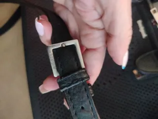 Borsa Desigual traforata nera e rossa